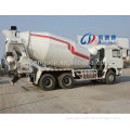 Double-axle bulk concrete mixer semi trailer for sale,volume optional